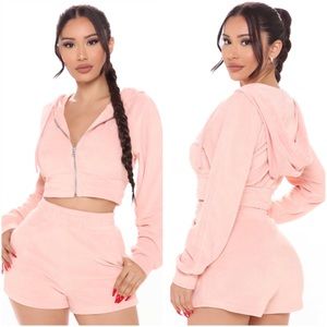 NWT fashion nova the new trendsetter terry set